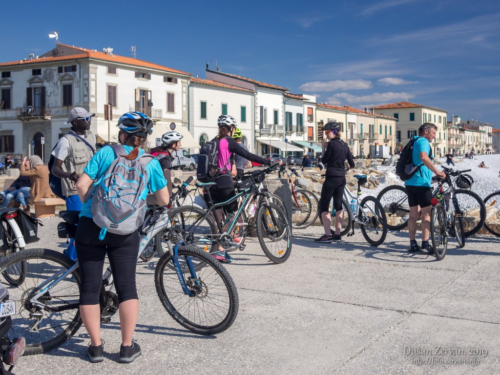 cyklozájazd Toskánsko, 2019 (z Lucca do Marina di Pisa)