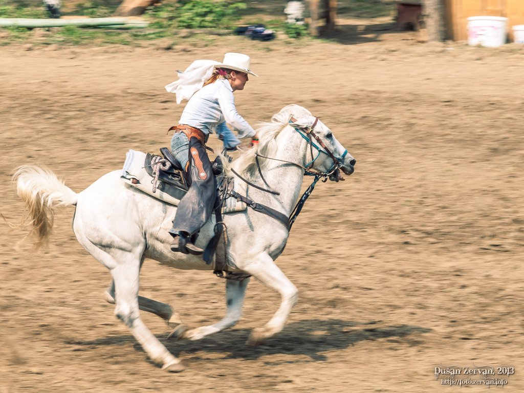 Western Rodeo Show, Chocholná - Velčice, 2013