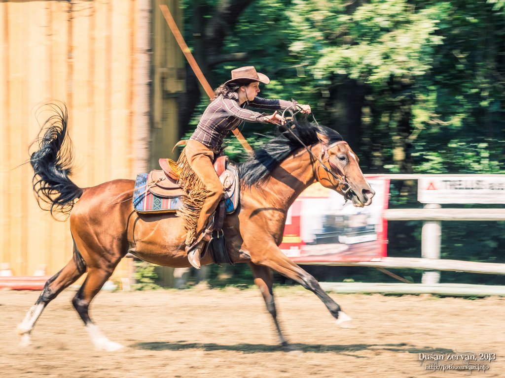 Western Rodeo Show, Chocholná - Velčice, 2013